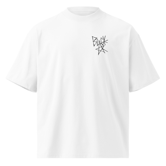 BLACK STAR Graphic Tee *White*
